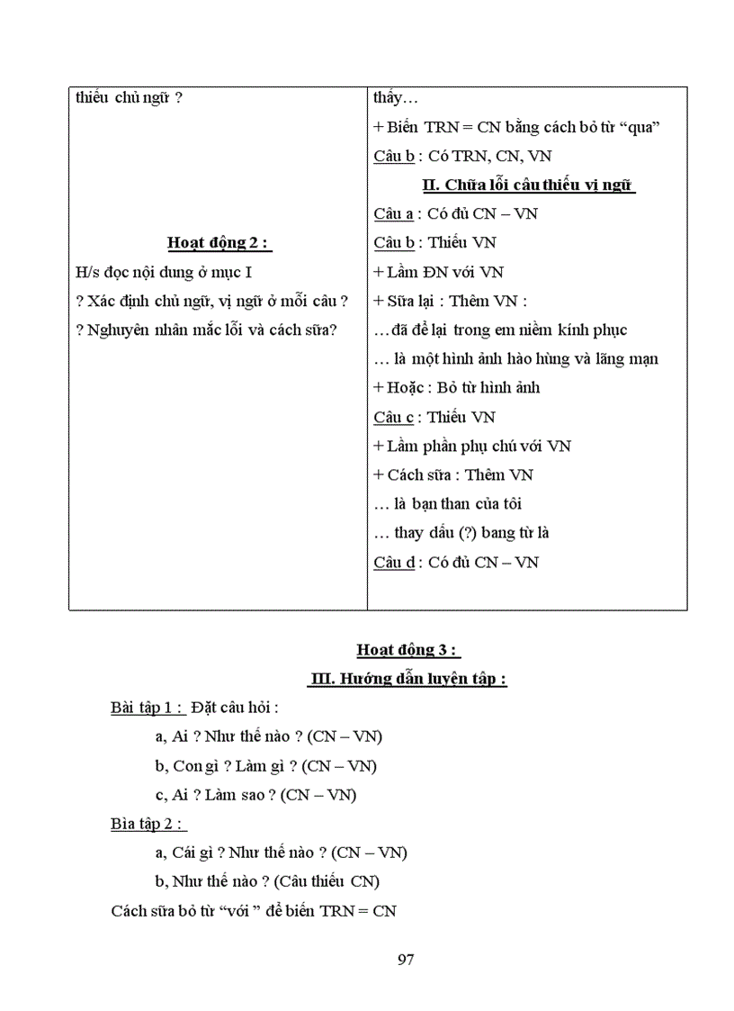 image for page Bài soạn Ngữ văn 6 kì II