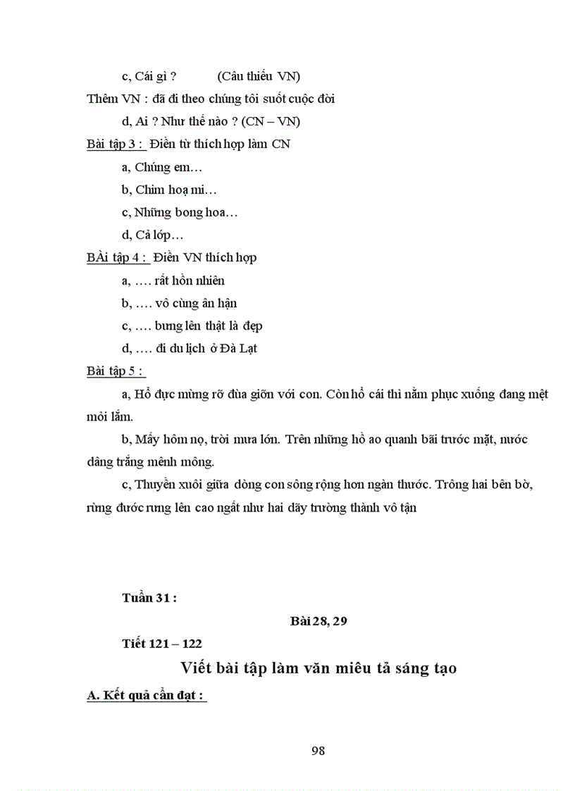 image for page Bài soạn Ngữ văn 6 kì II