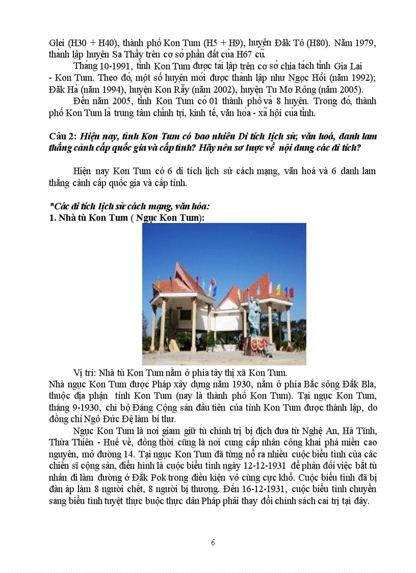 image for page Bai thi tim hieu 100 nam kon tum