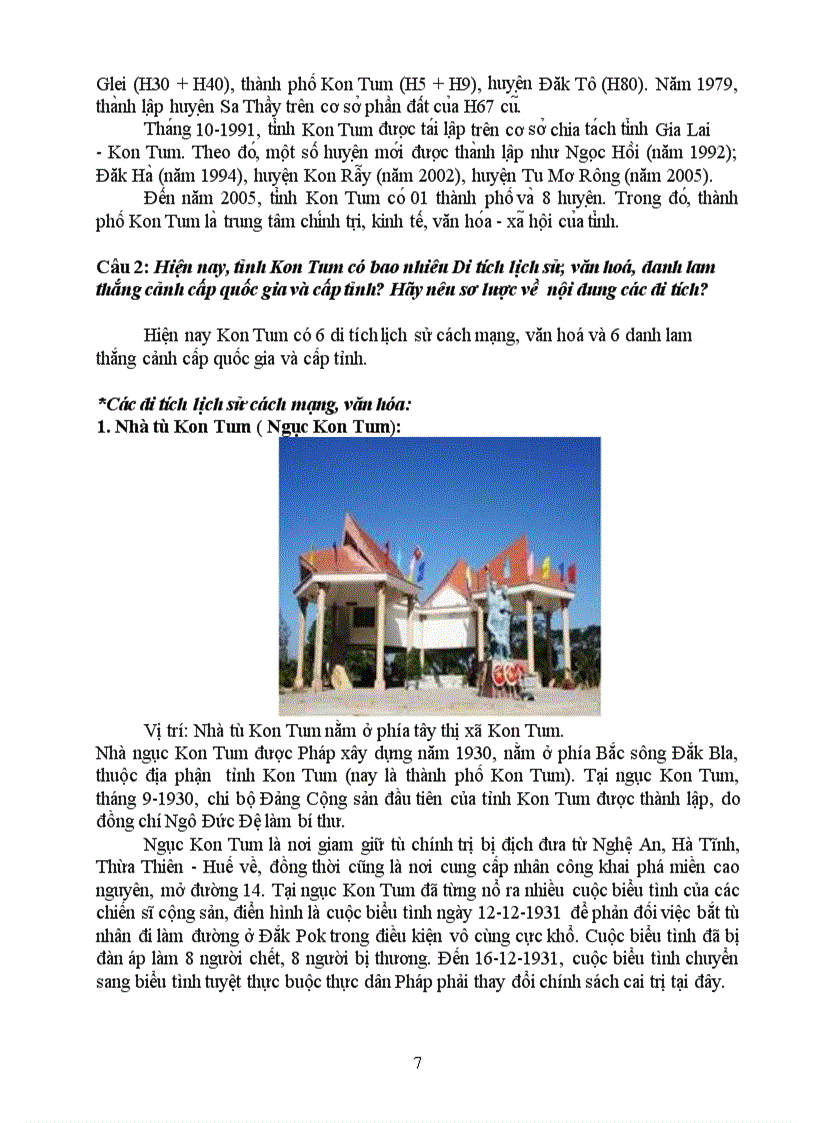 image for page Bai thi tim hieu lich su kon tum