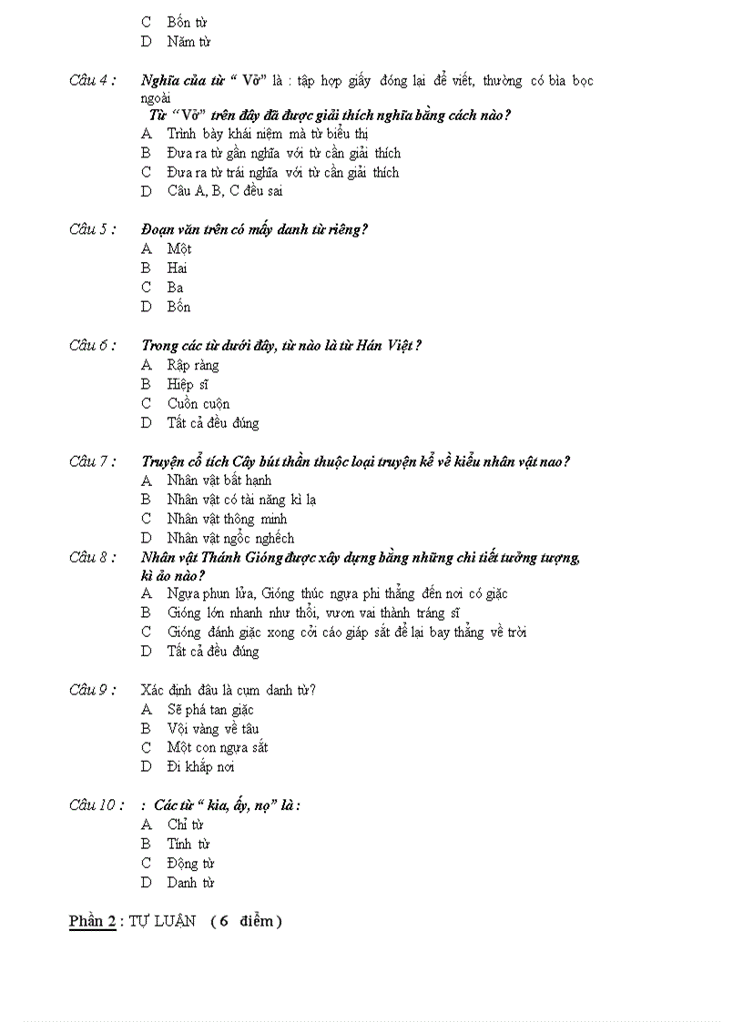 image for page Bo de kiem tra hoc ki 1 van 6