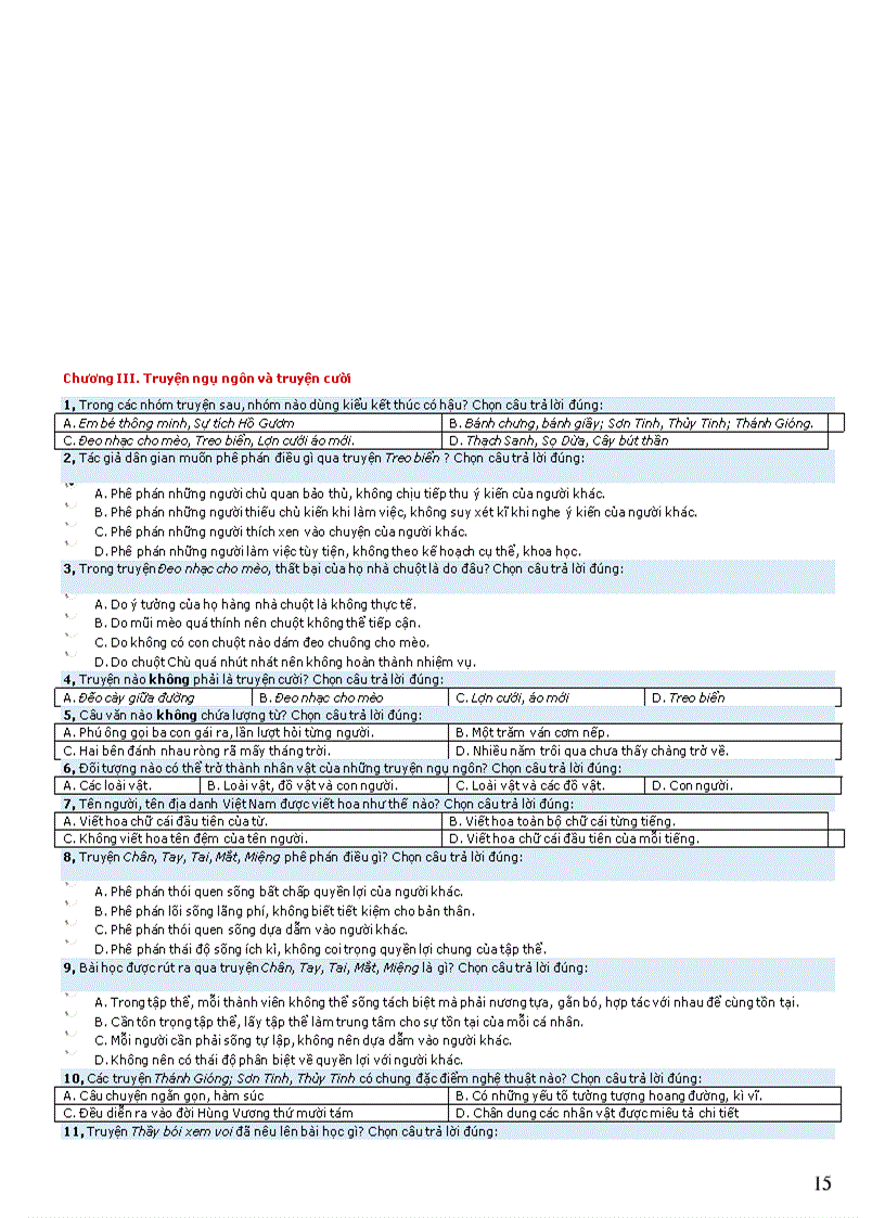 image for page Cac de trac nghiem co ban lop 6