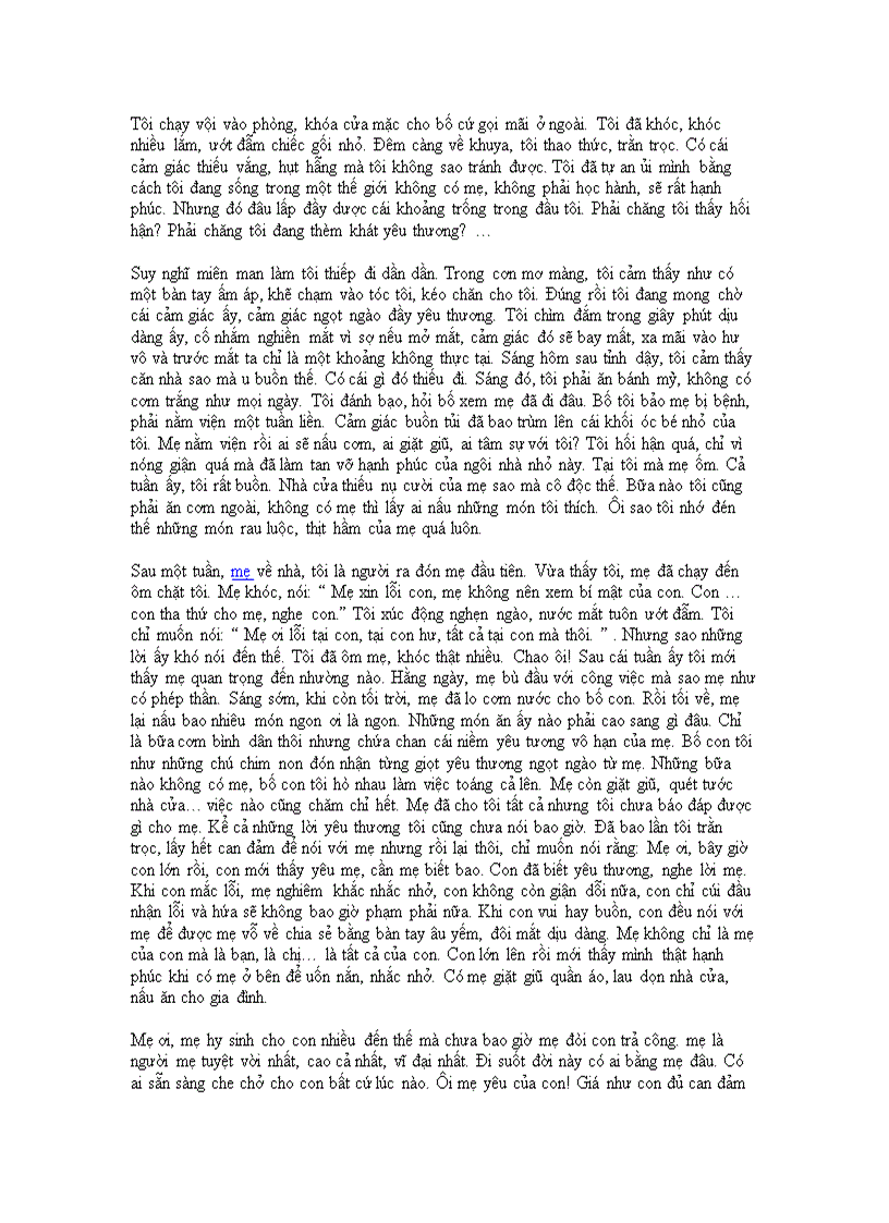 image for page Cảm nghĩ về mẹ