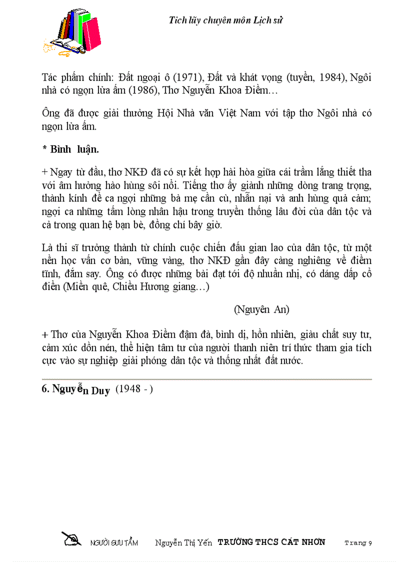 image for page Chân dung các nhà văn việt nam