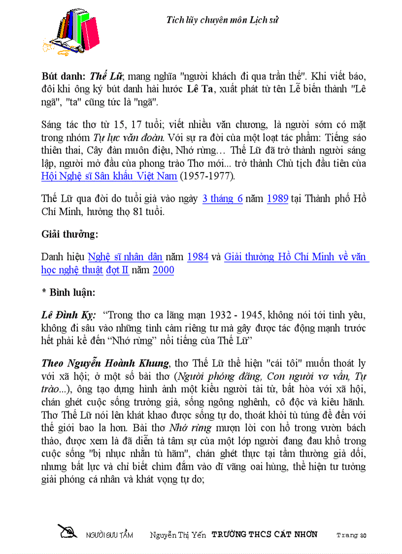 image for page Chân dung các nhà văn việt nam