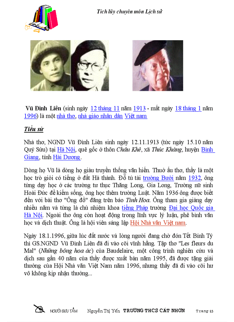 image for page Chân dung các nhà văn việt nam