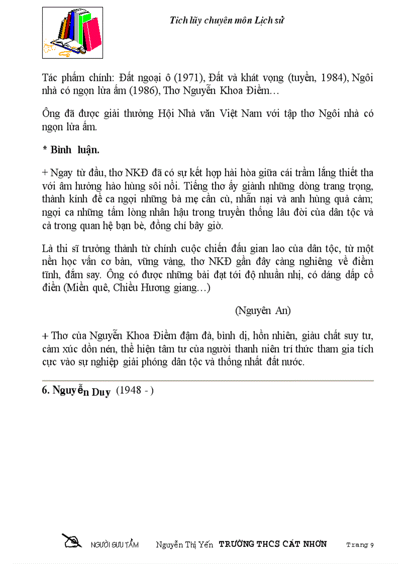 image for page Chan dung va tieu su cac nha van viet nam tieu bieu