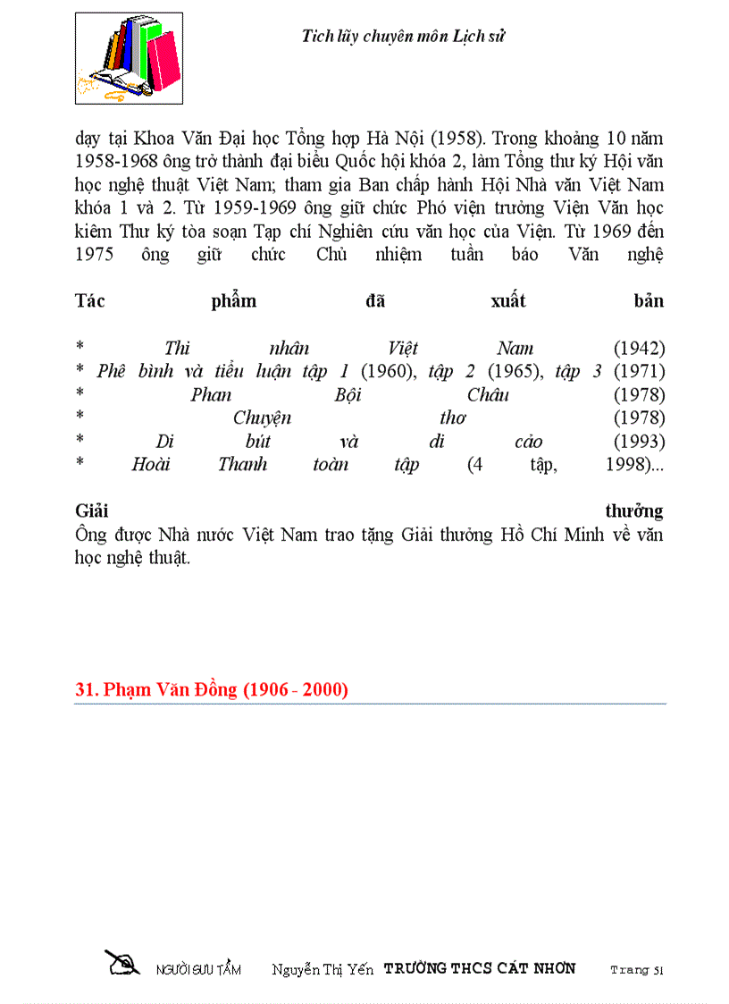 image for page Chan dung va tieu su cac nha van viet nam tieu bieu