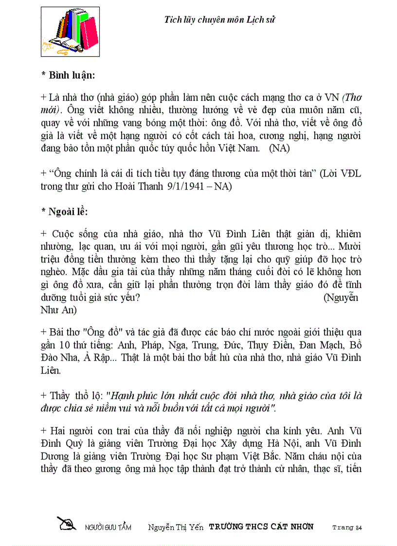 image for page Chan dung va tieu su cac nha van viet nam tieu bieu