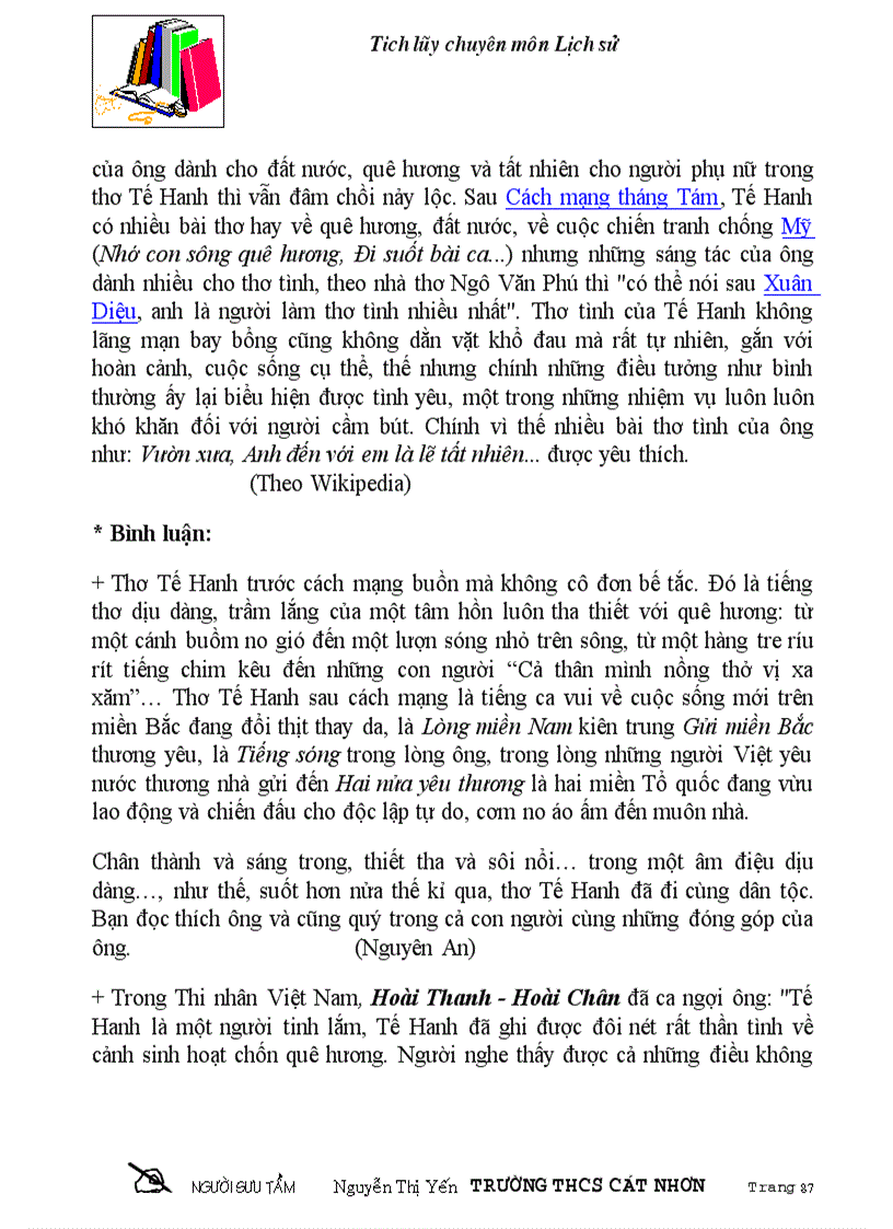 image for page Chan dung va tieu su cac nha van viet nam tieu bieu