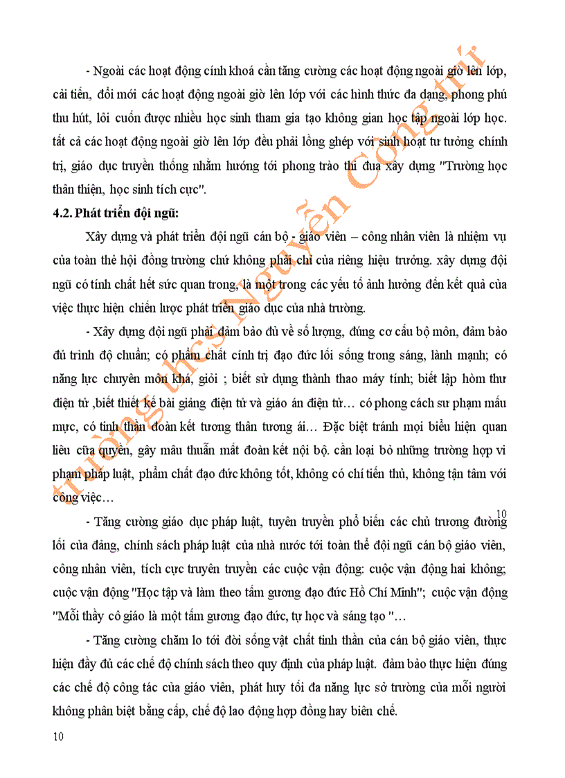 image for page Chiến lược phát triển trường thcs Nguyễn Công Trứ giai đoạn 2010 2015 và tầm nhìn 2020