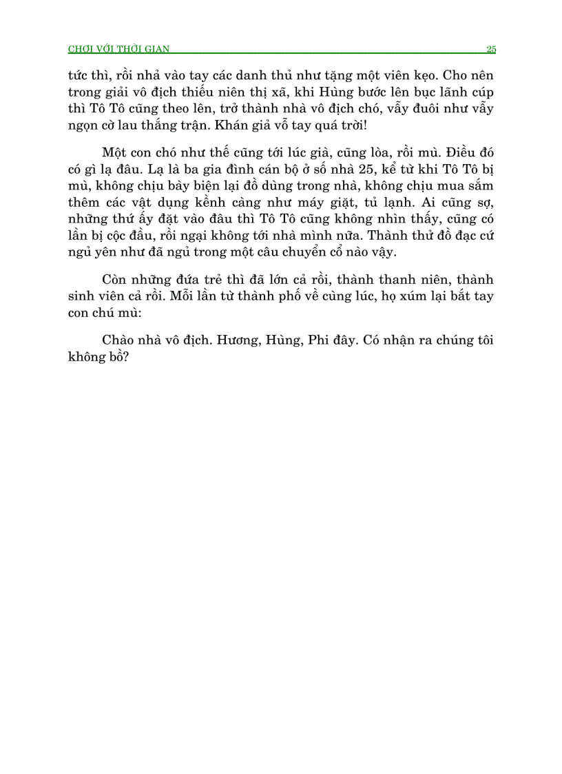 image for page Choi voi thoi gian chuyen cuoi dan gian