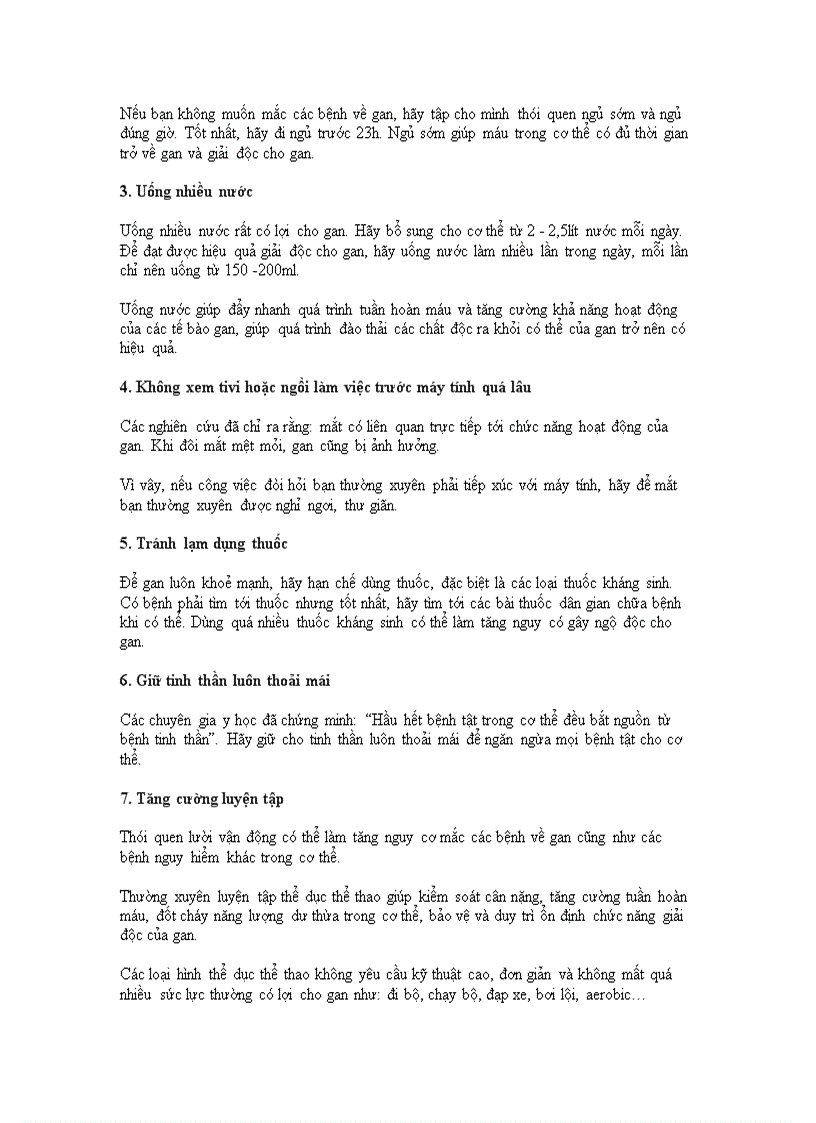 image for page Chữa bệnh gan hiệu quả