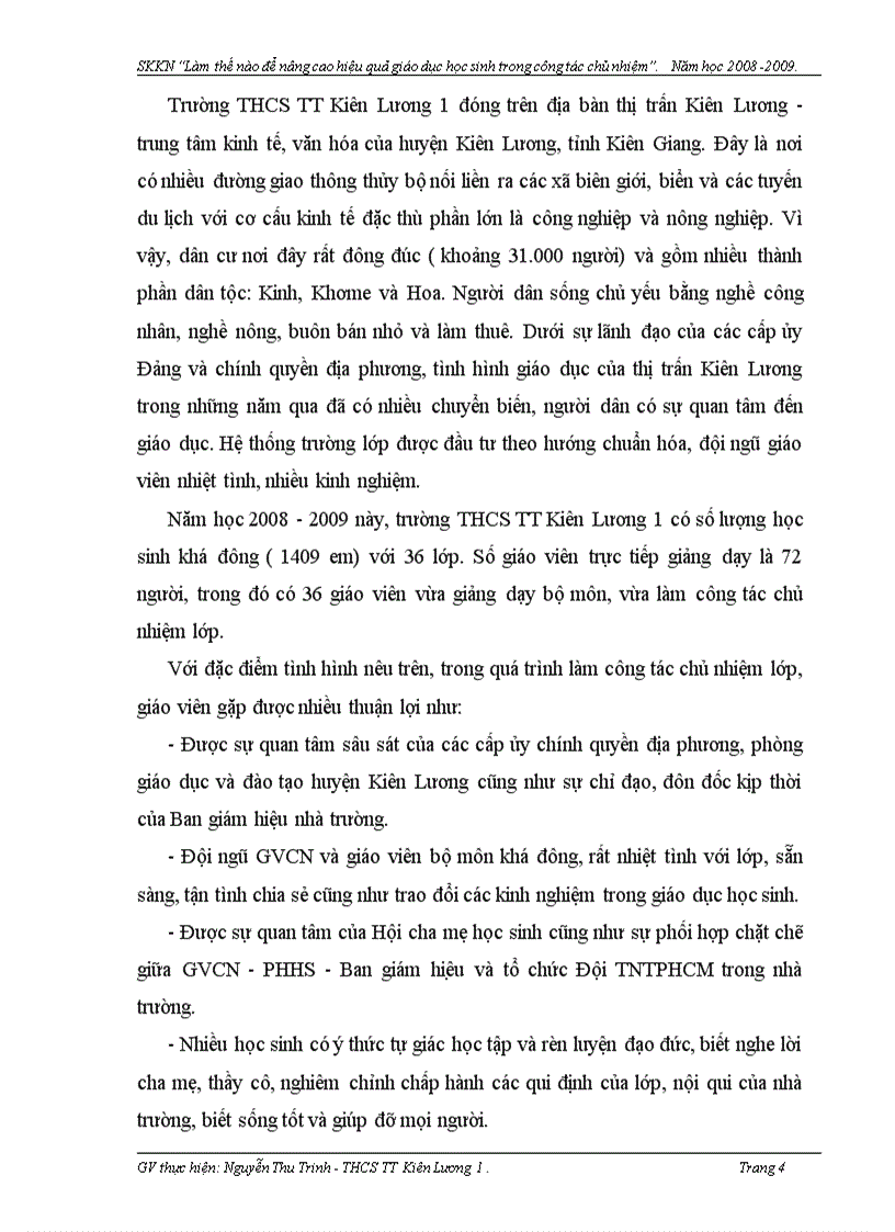 image for page Công tác chủ nhiệm