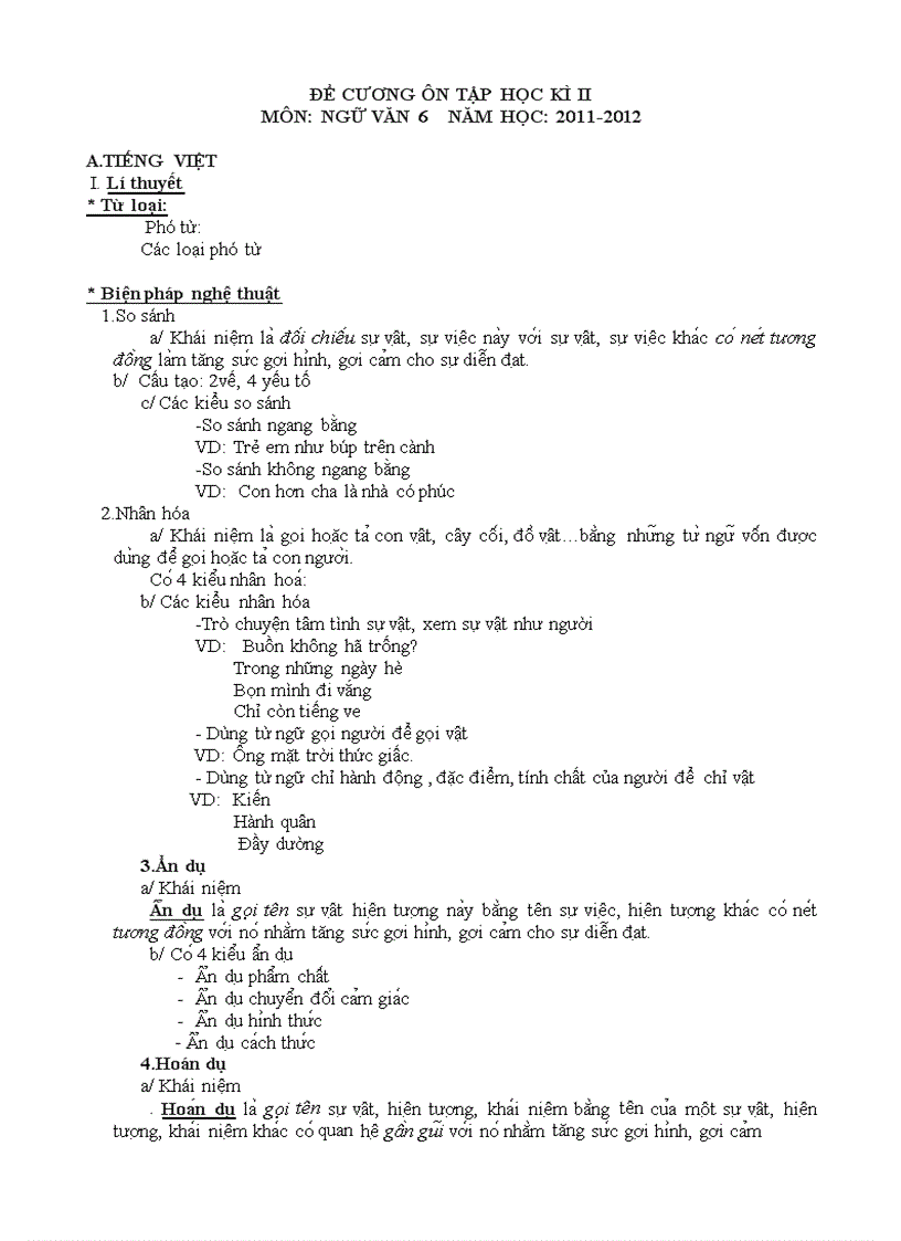 image for page Đề cương học kỳ ii 2011 2012