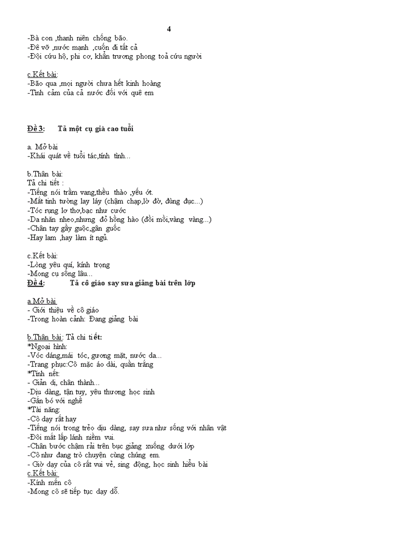 image for page Đề cương ôn tập văn 6 Kỳ II 2010