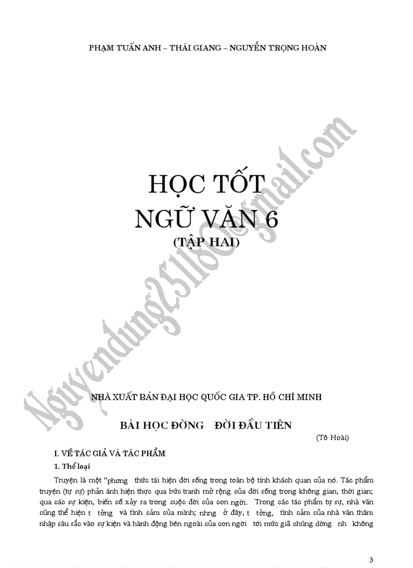 image for page Để học tốt ngữ văn 6 tập 2