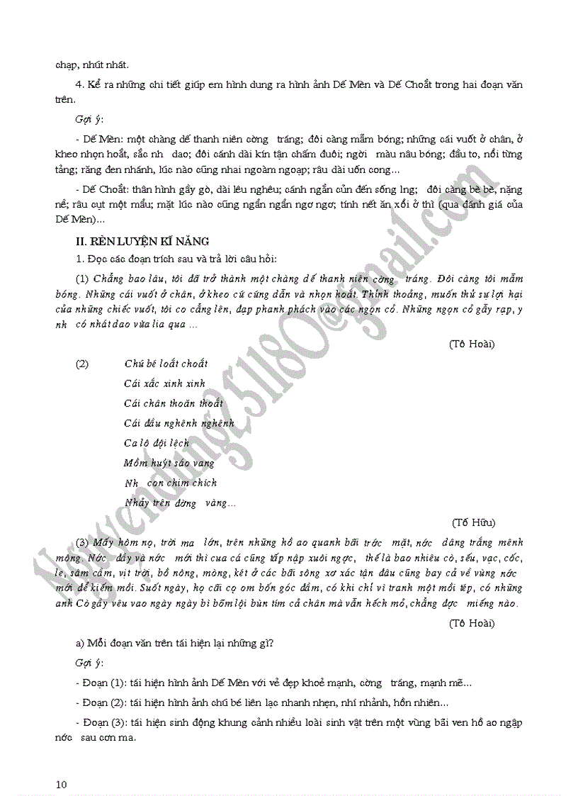 image for page Để học tốt ngữ văn 6 tập 2