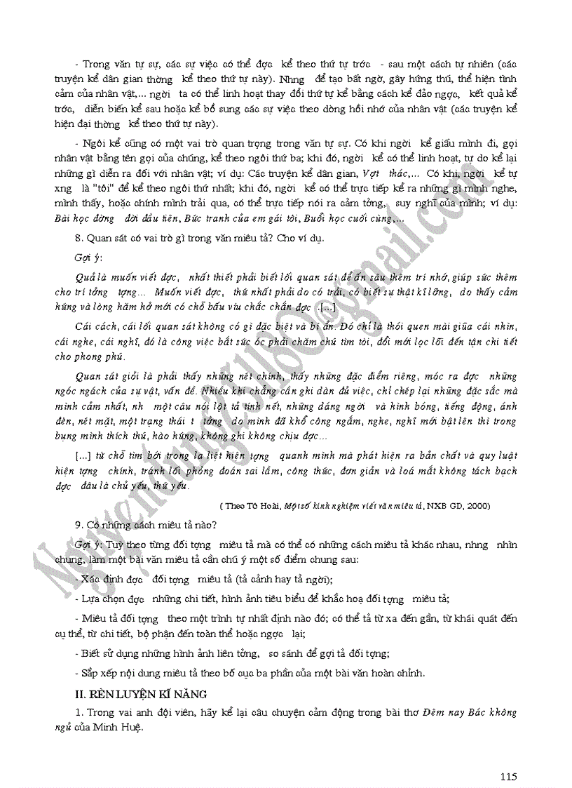 image for page Để học tốt ngữ văn 6 tập 2