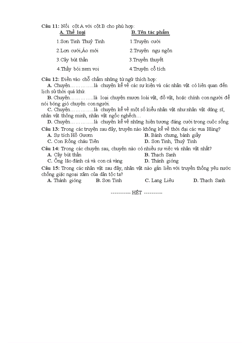 image for page Đề kiểm tra tắc nghiệm 15 phút