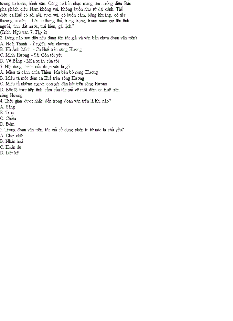 image for page Đề KT Học kì II Ngữ Văn 6 BGD 2