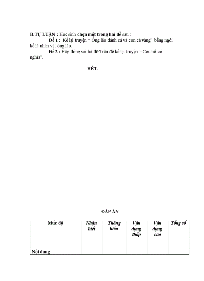 image for page Đề thi Hk I Đáp Án Khối 6