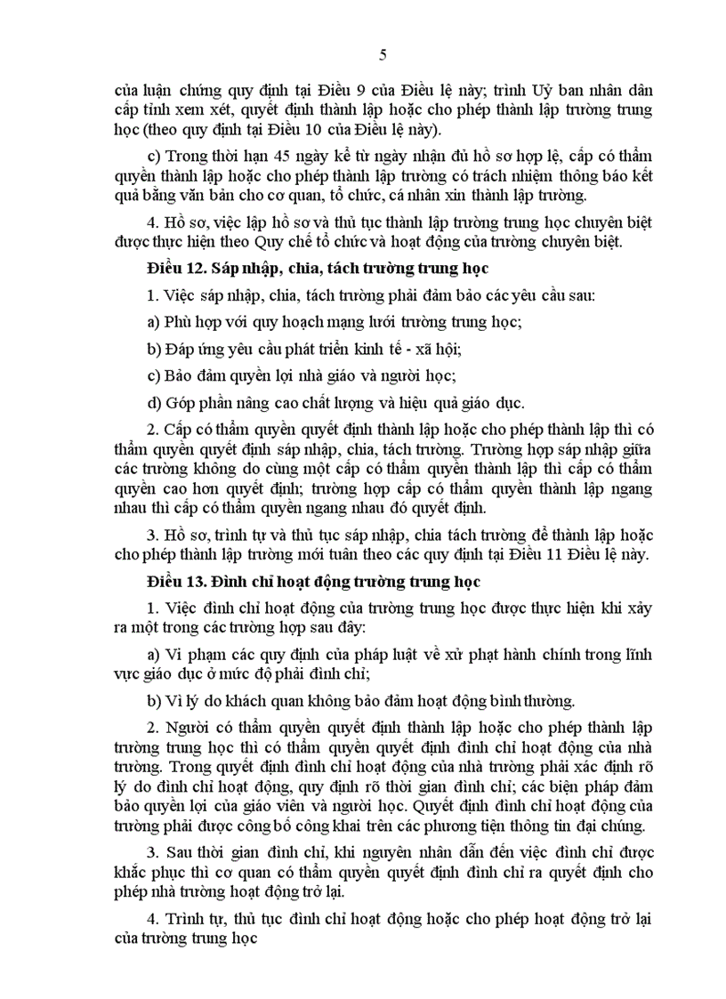 image for page Điều lệ trường thcs