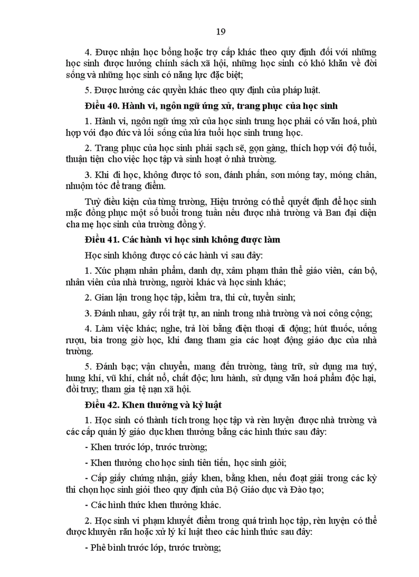 image for page Điều lệ trường thcs