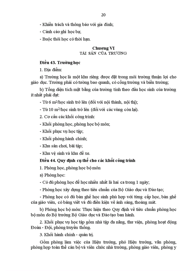 image for page Điều lệ trường thcs