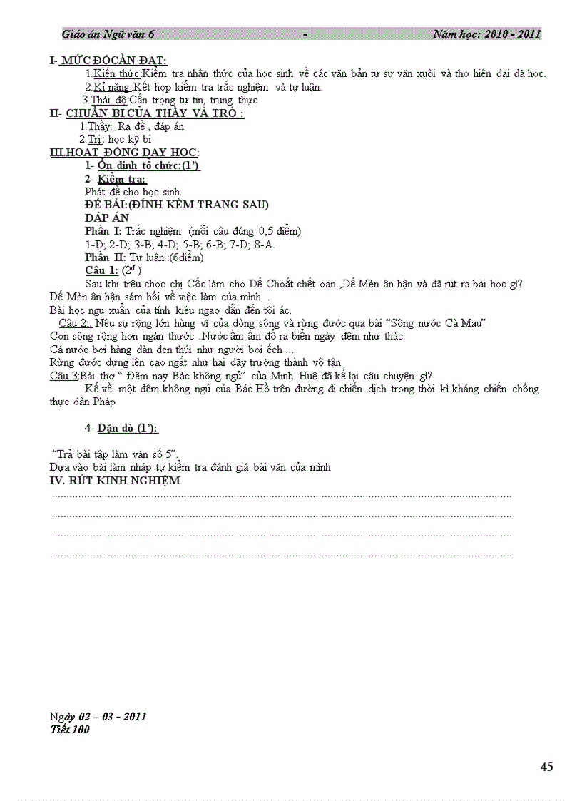 image for page GA Ngữ văn 6 HKII 4 cột