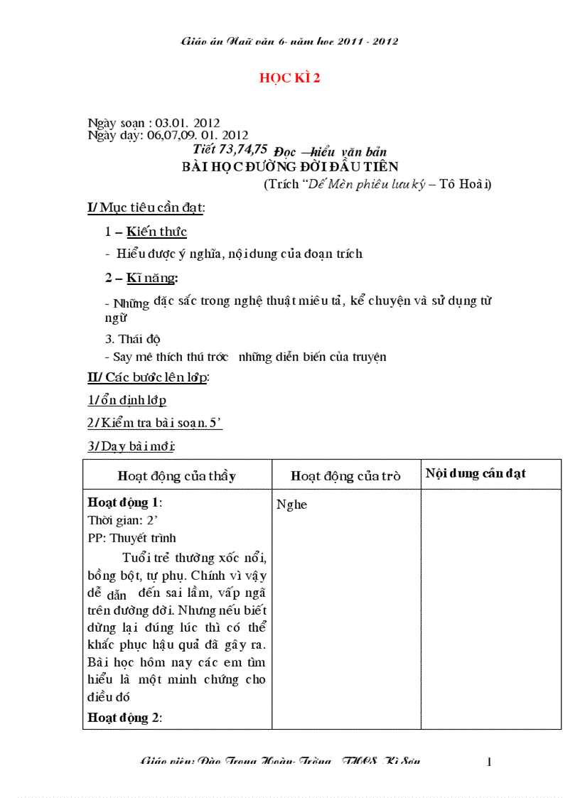 image for page Giao an 3 cot chuan KTKN 2011 2012