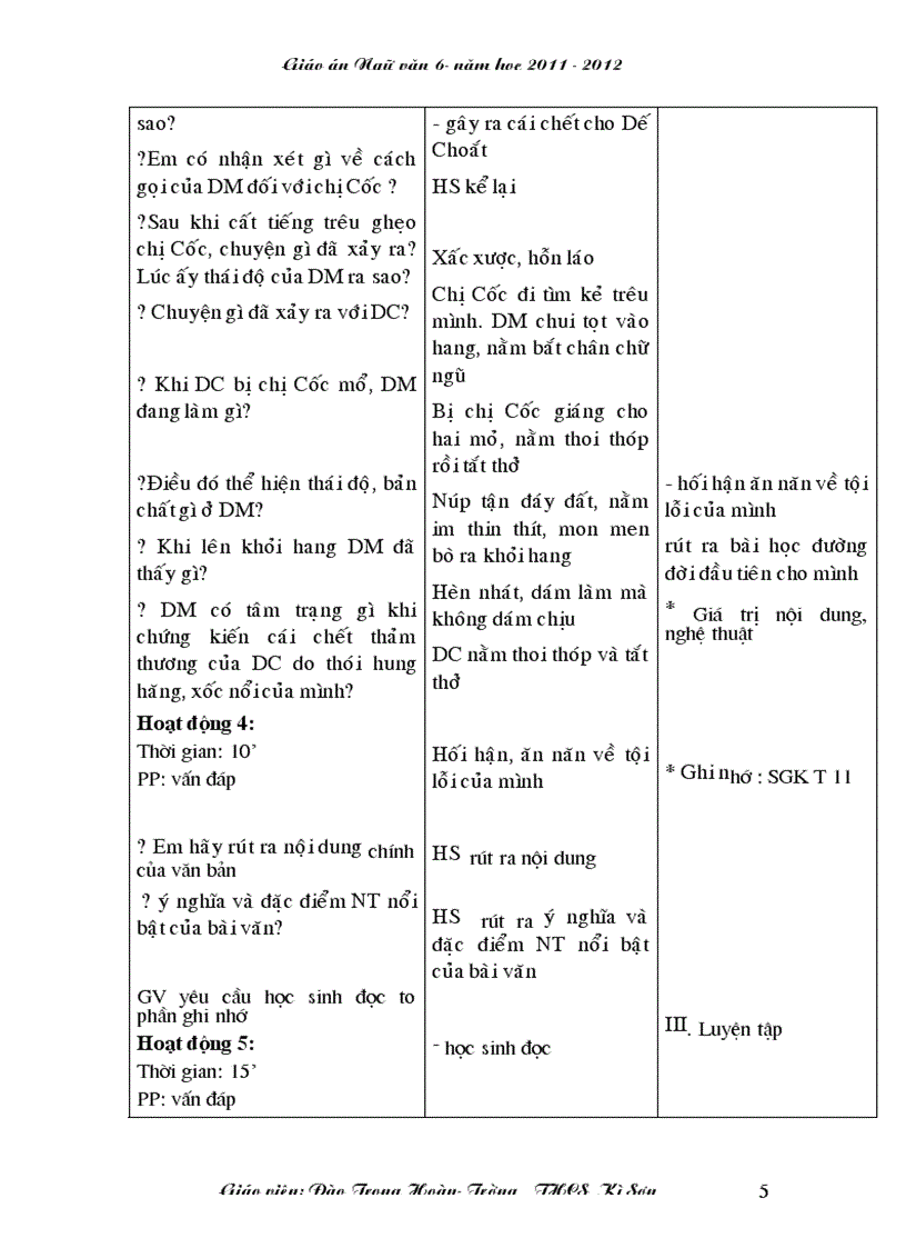 image for page Giao an 3 cot chuan KTKN 2011 2012