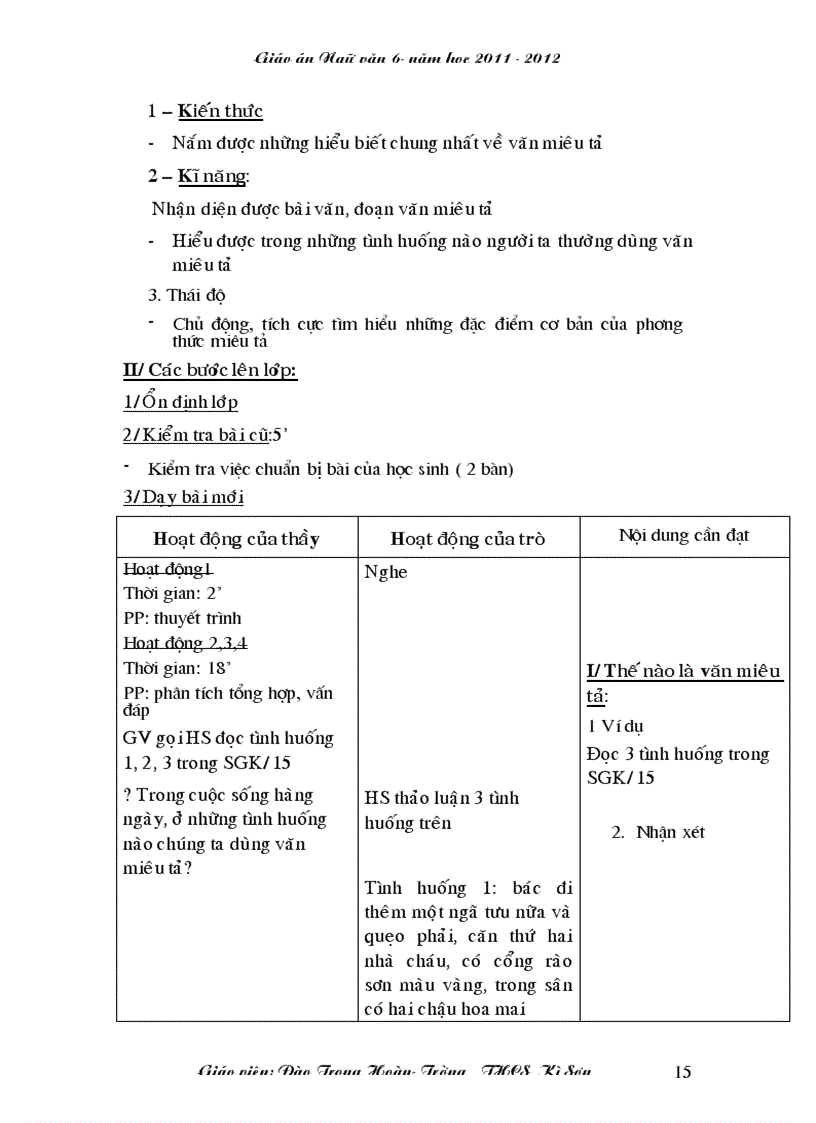 image for page Giao an 3 cot chuan KTKN 2011 2012