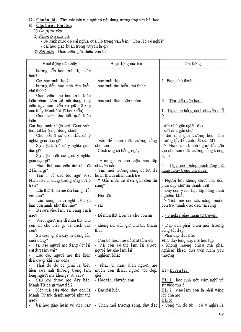 image for page Giáo Án 3 Cột Vip