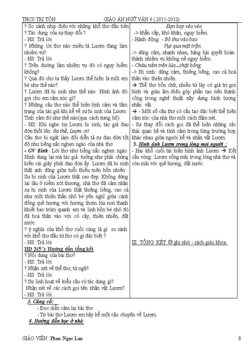 image for page Giáo án 6 an giang tuần 25