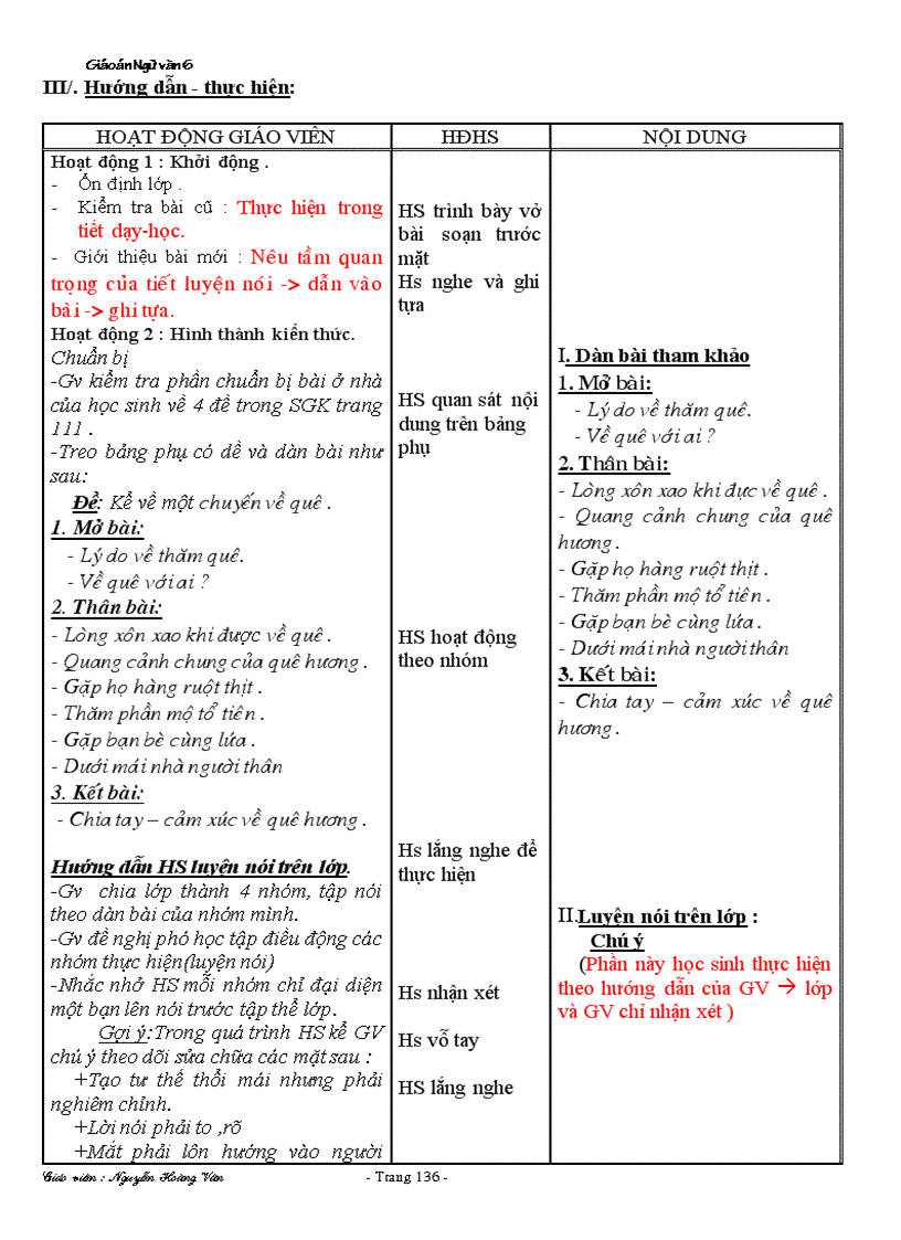 image for page Giáo án 6 tuần 11 22 chuẩn đã soạn đủ