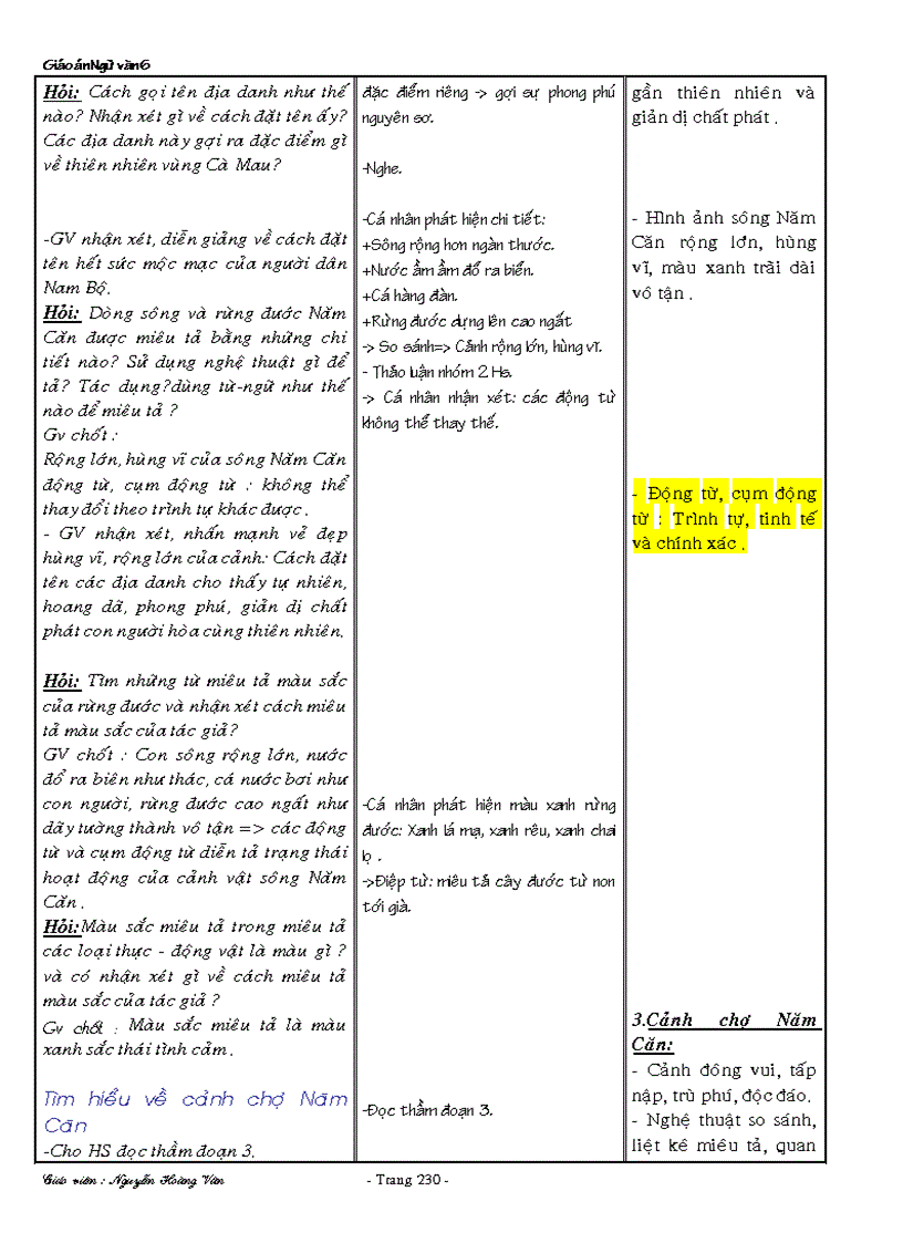 image for page Giáo án 6 tuần 11 22 chuẩn đã soạn đủ