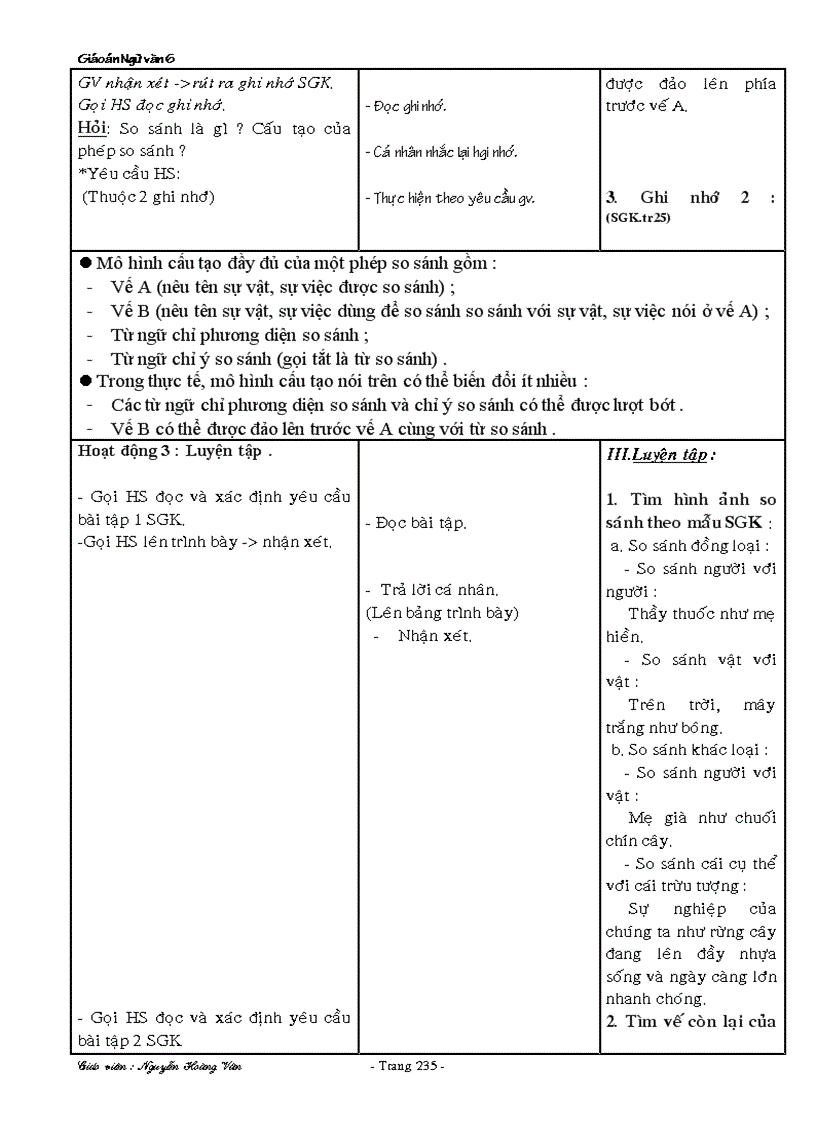 image for page Giáo án 6 tuần 11 22 chuẩn đã soạn đủ