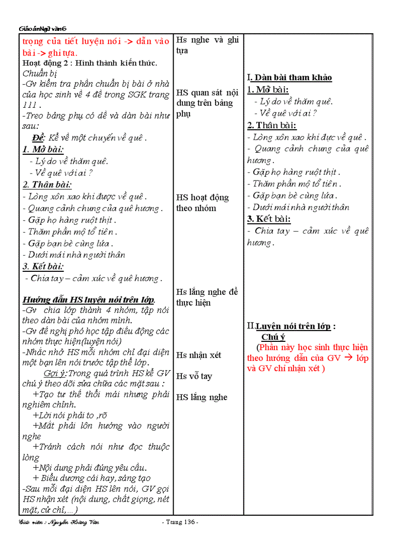 image for page Giáo án 6 tuần 11 22 theo chuẩn