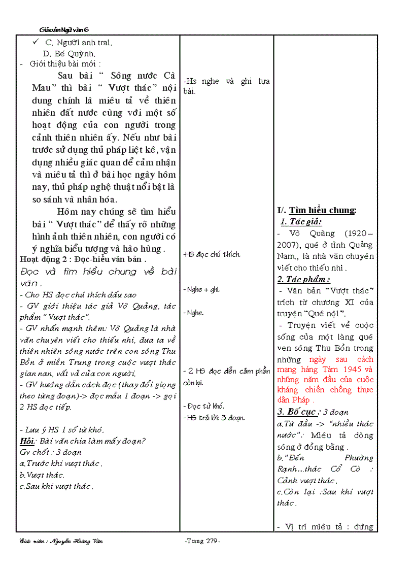 image for page Giáo án 6 tuần 21 37 chuẩn đã soạn đủ