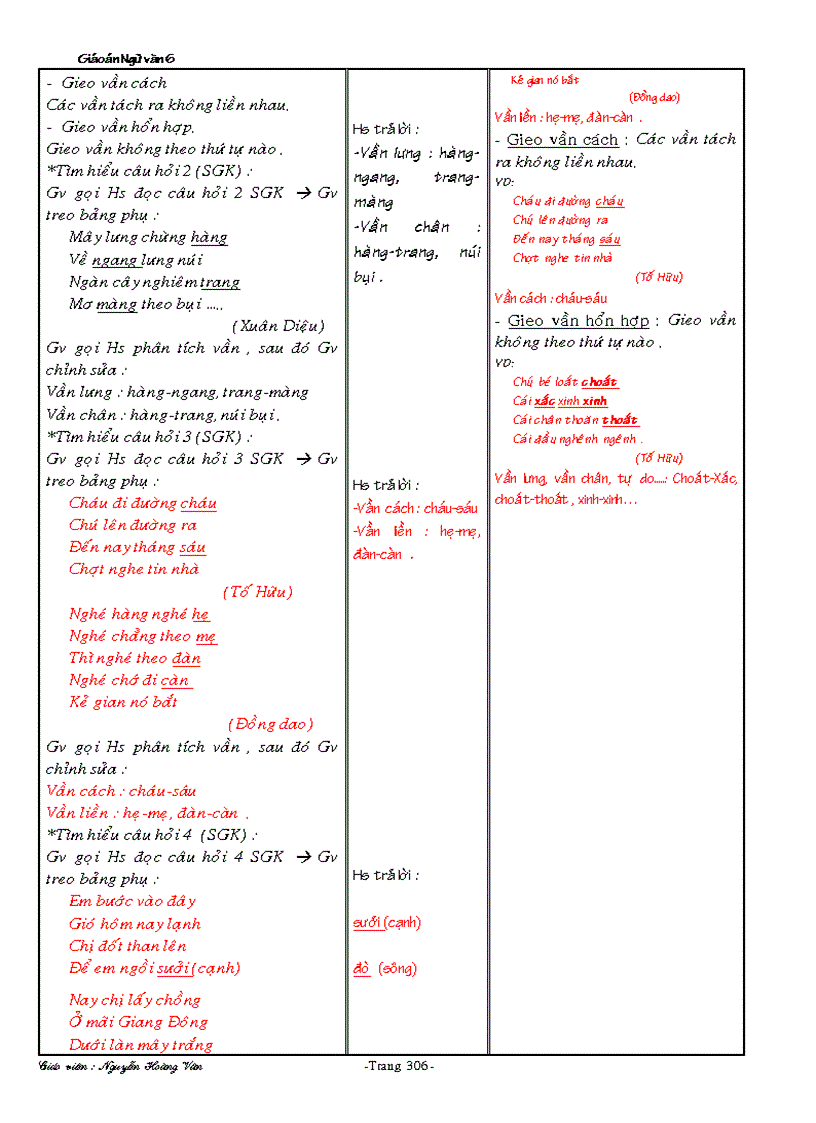 image for page Giáo án 6 tuần 22 37 theo chuẩn