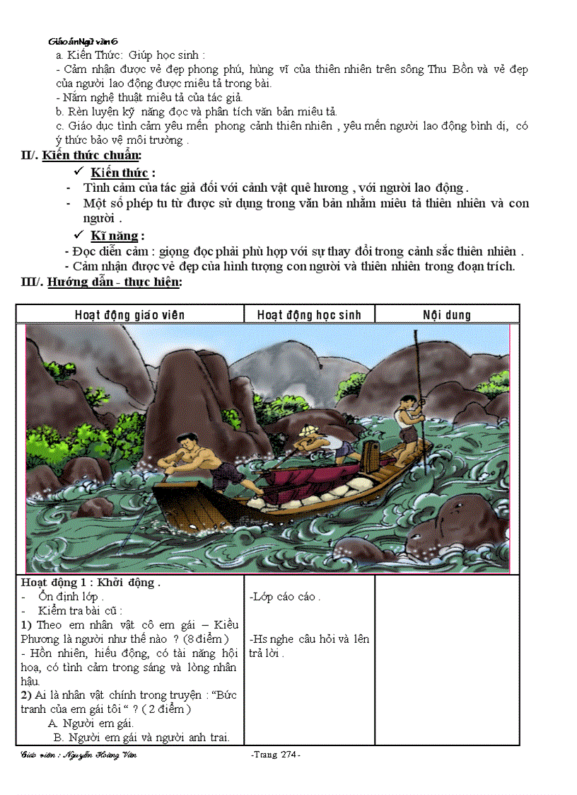 image for page Giáo án 6 tuần từ tuần 22 đến hết