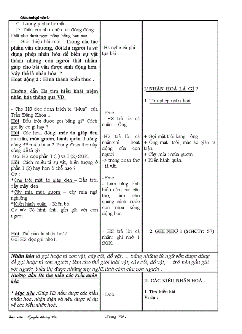 image for page Giáo án 6 tuần từ tuần 22 đến hết