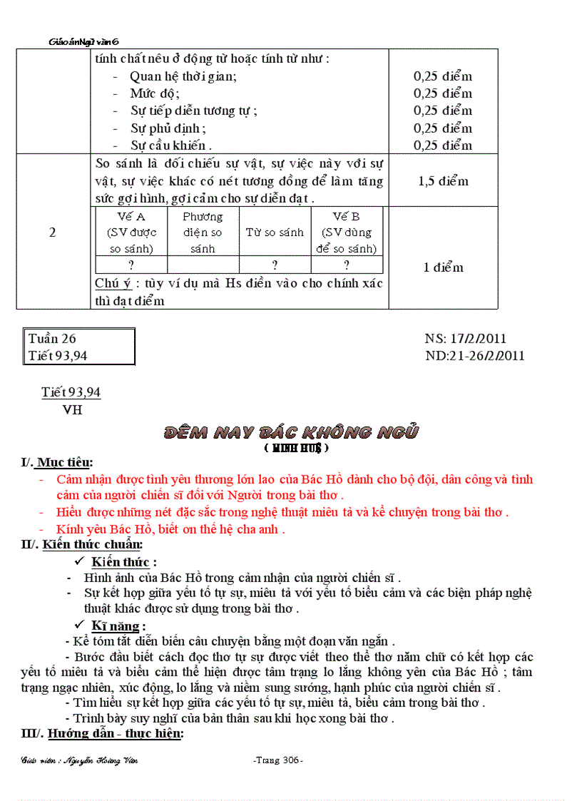 image for page Giáo án 6 tuần từ tuần 22 đến hết