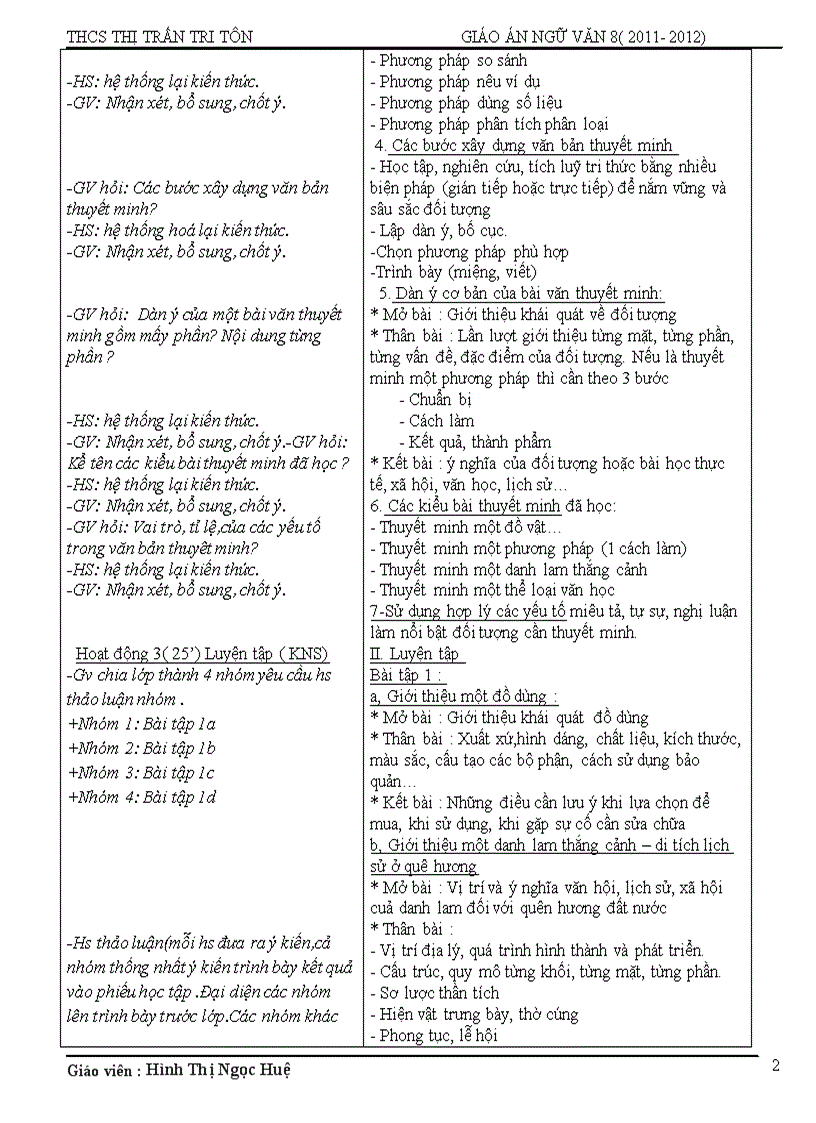 image for page Giáo án 8 tuần 22 theo pp mới