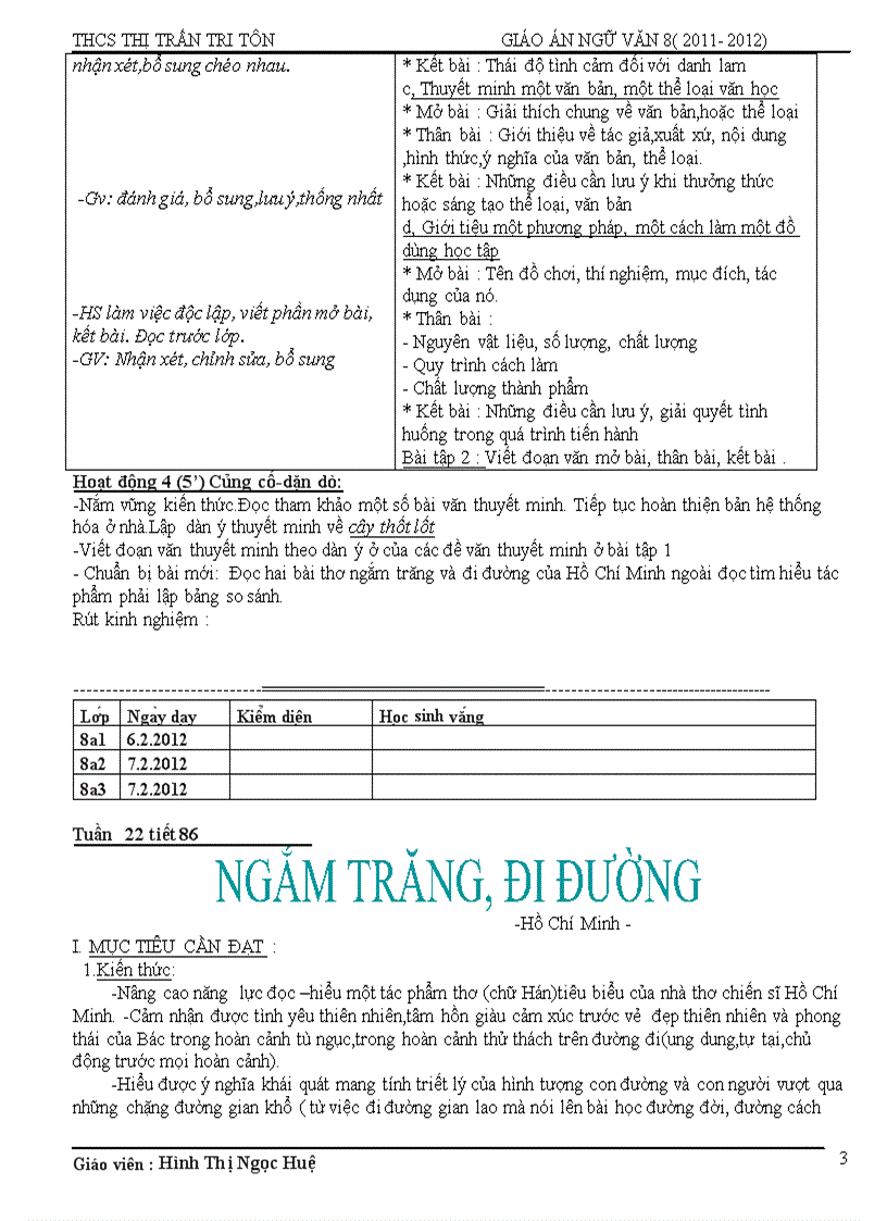 image for page Giáo án 8 tuần 22 theo pp mới