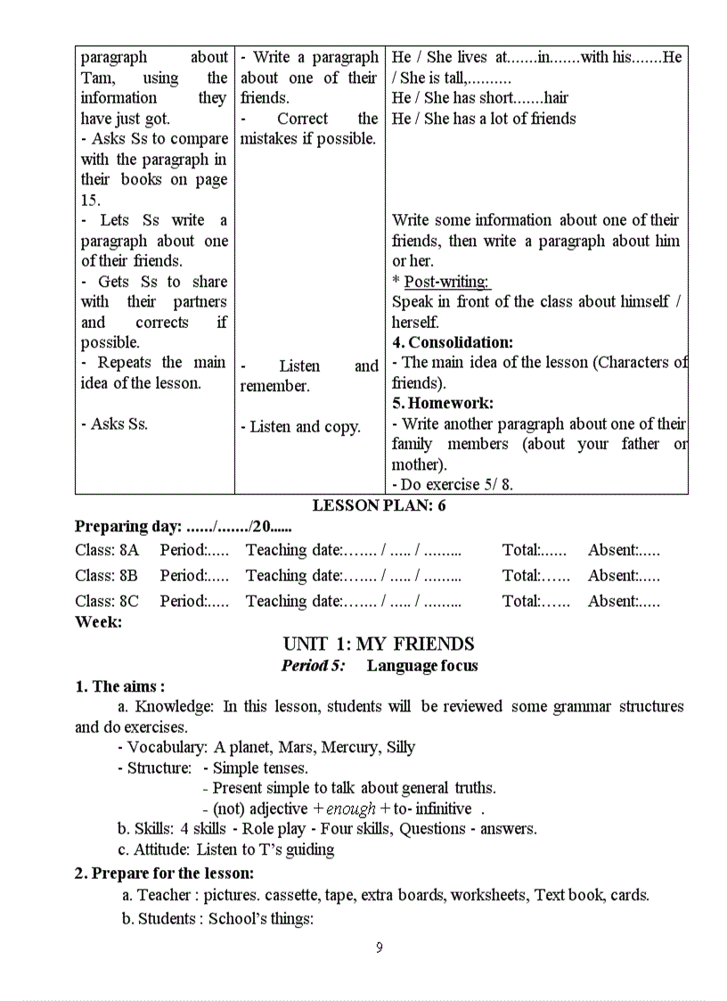 image for page Giao an Anh van 8 11 12