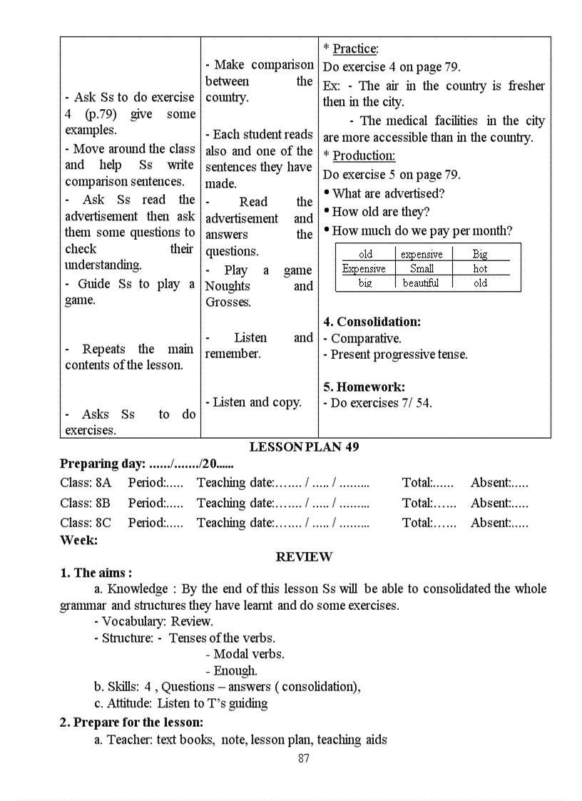 image for page Giao an Anh van 8 11 12