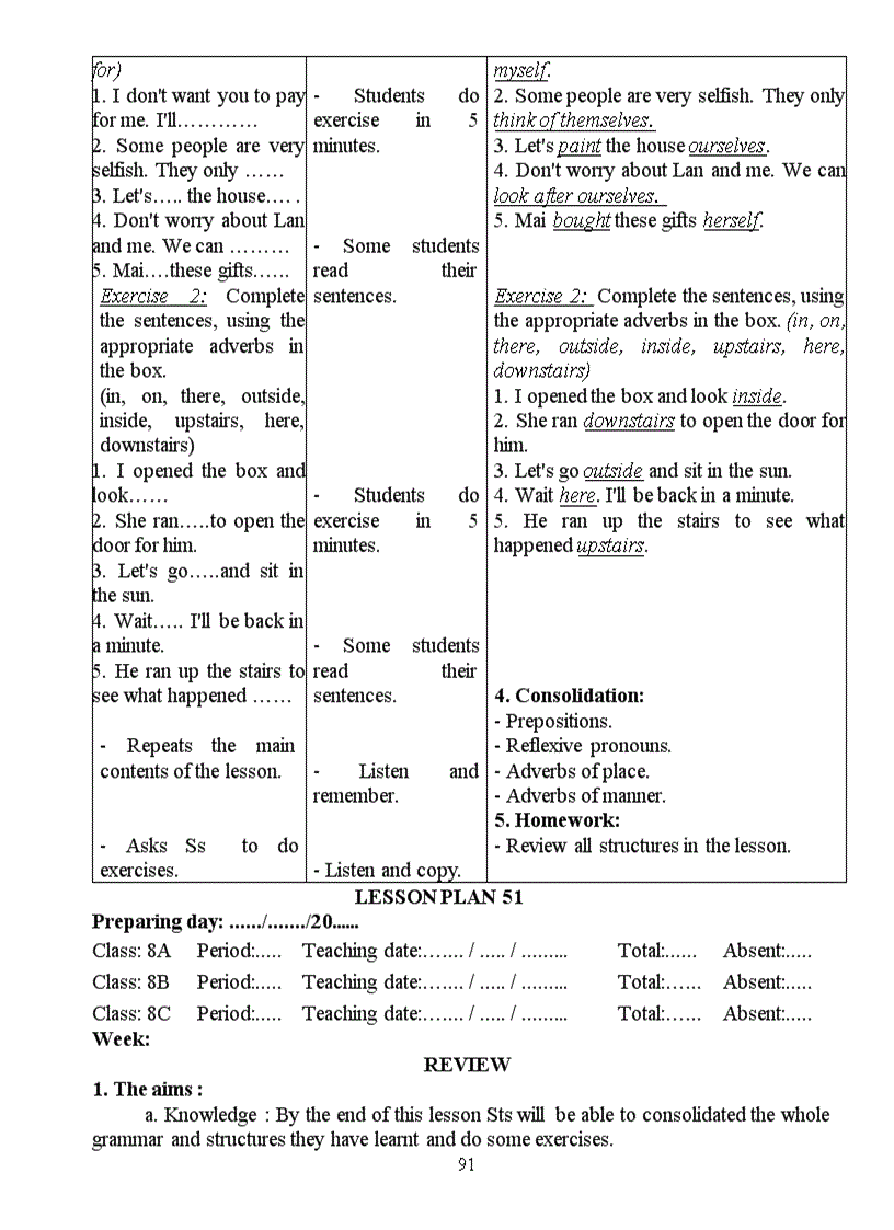 image for page Giao an Anh van 8 11 12