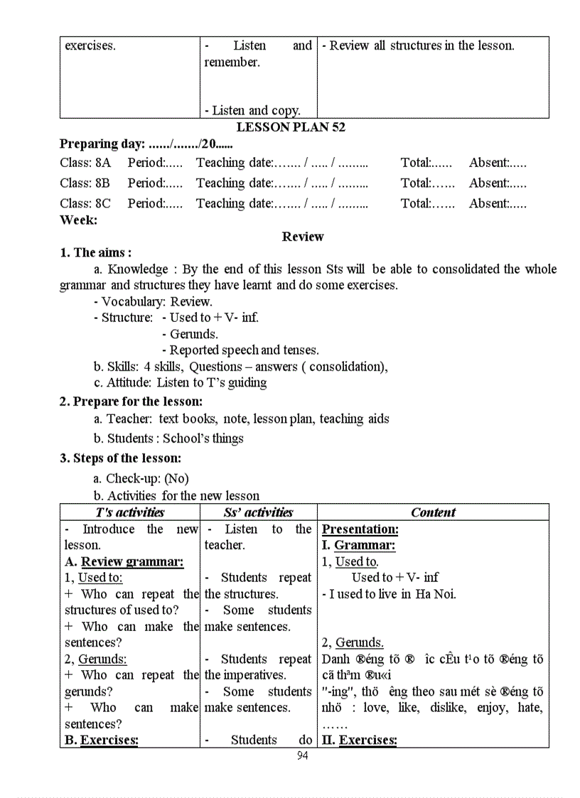 image for page Giao an Anh van 8 11 12